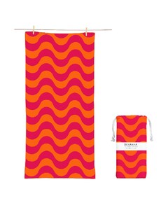 Badlaken large oranje