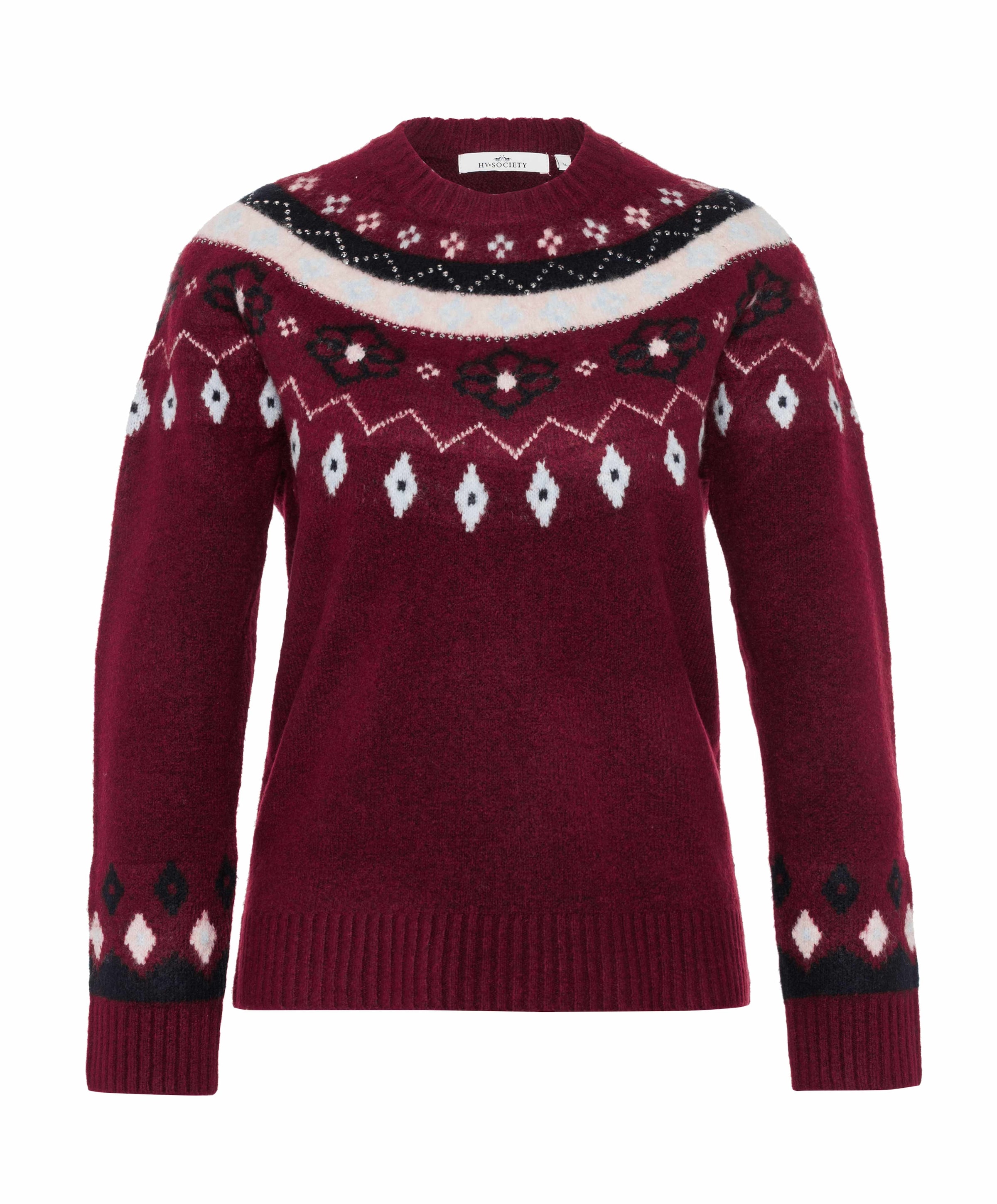 Dames trui bordeaux