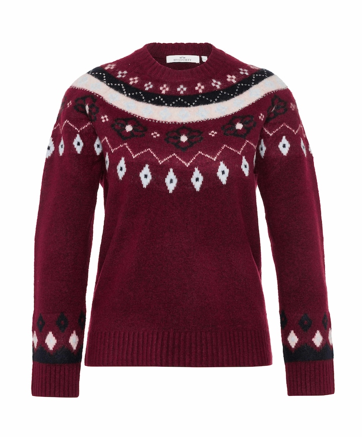 Dames trui bordeaux