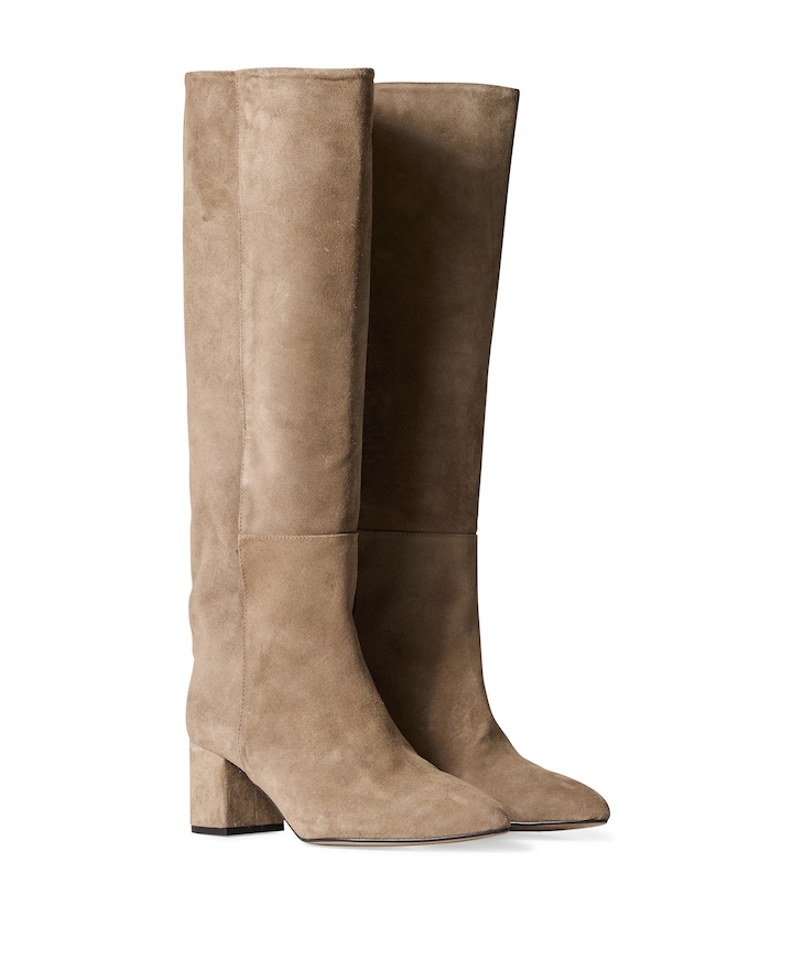dames laarzen beige