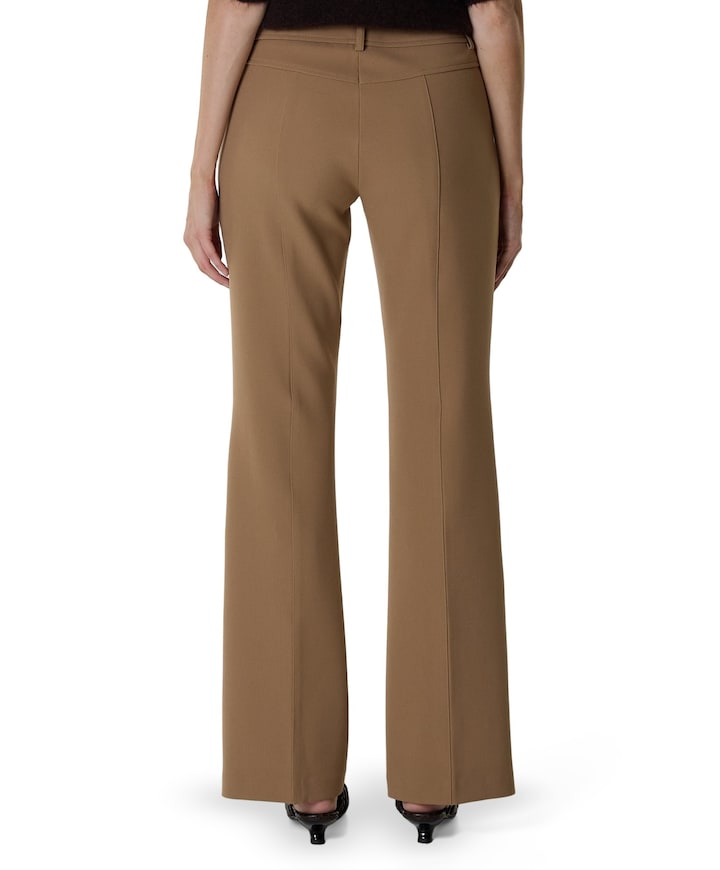 Farah pocket long dames broek beige