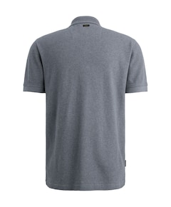 Heren polo blauw