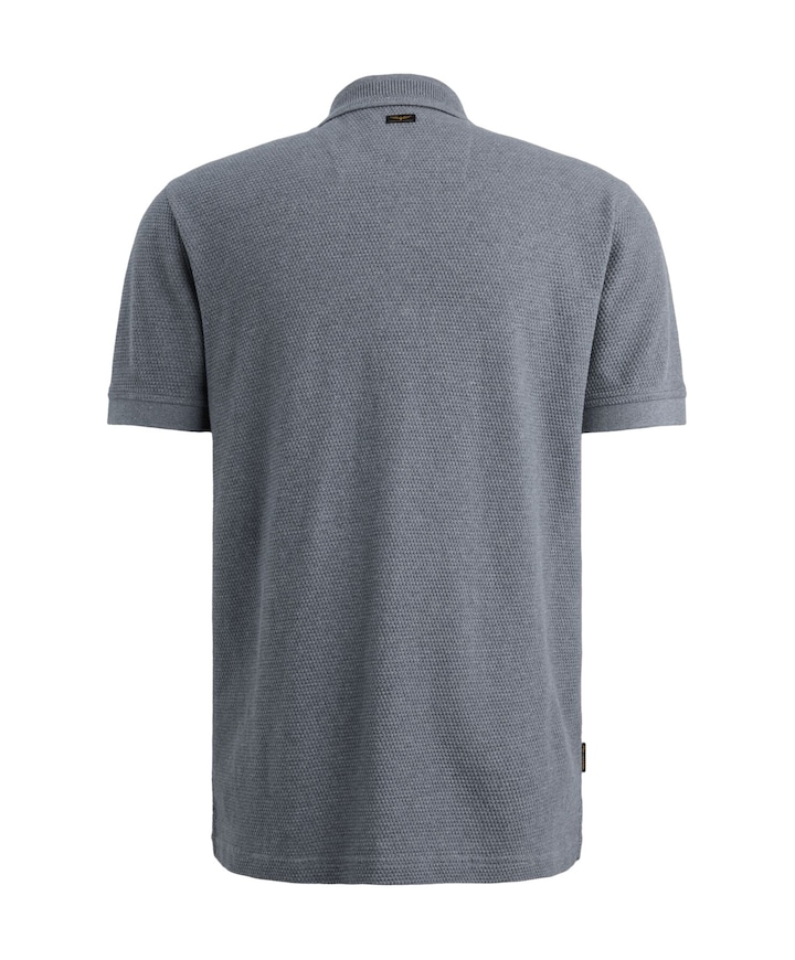 Heren polo blauw
