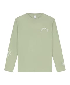 Heren longsleeve groen