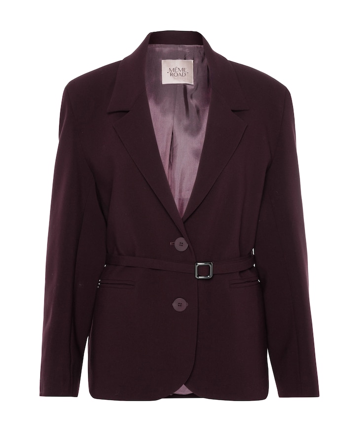Dames blazer bordeaux