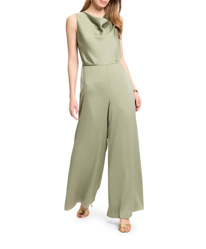 dames jumpsuit groen