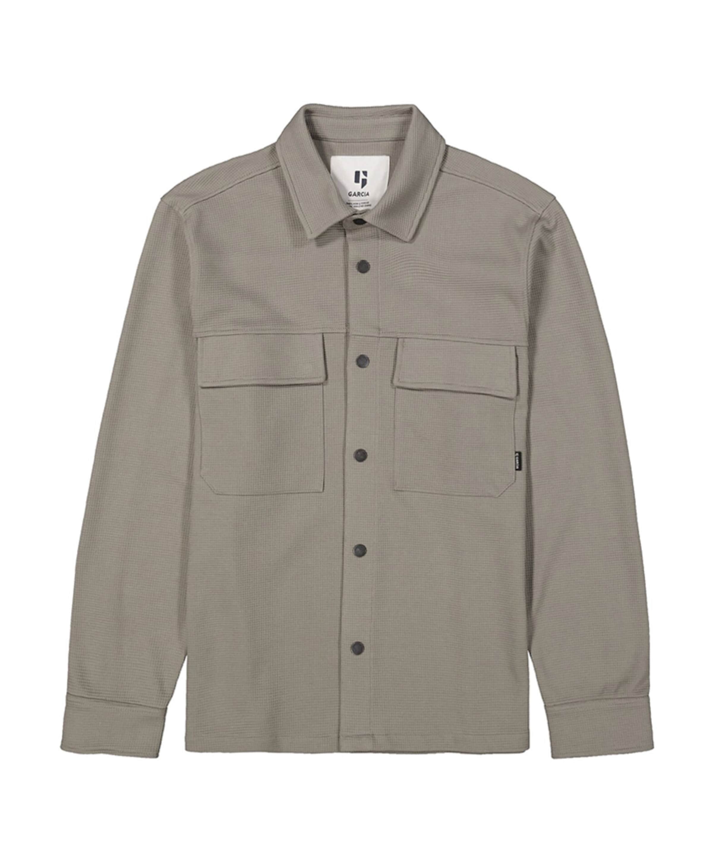 Heren overshirt groen