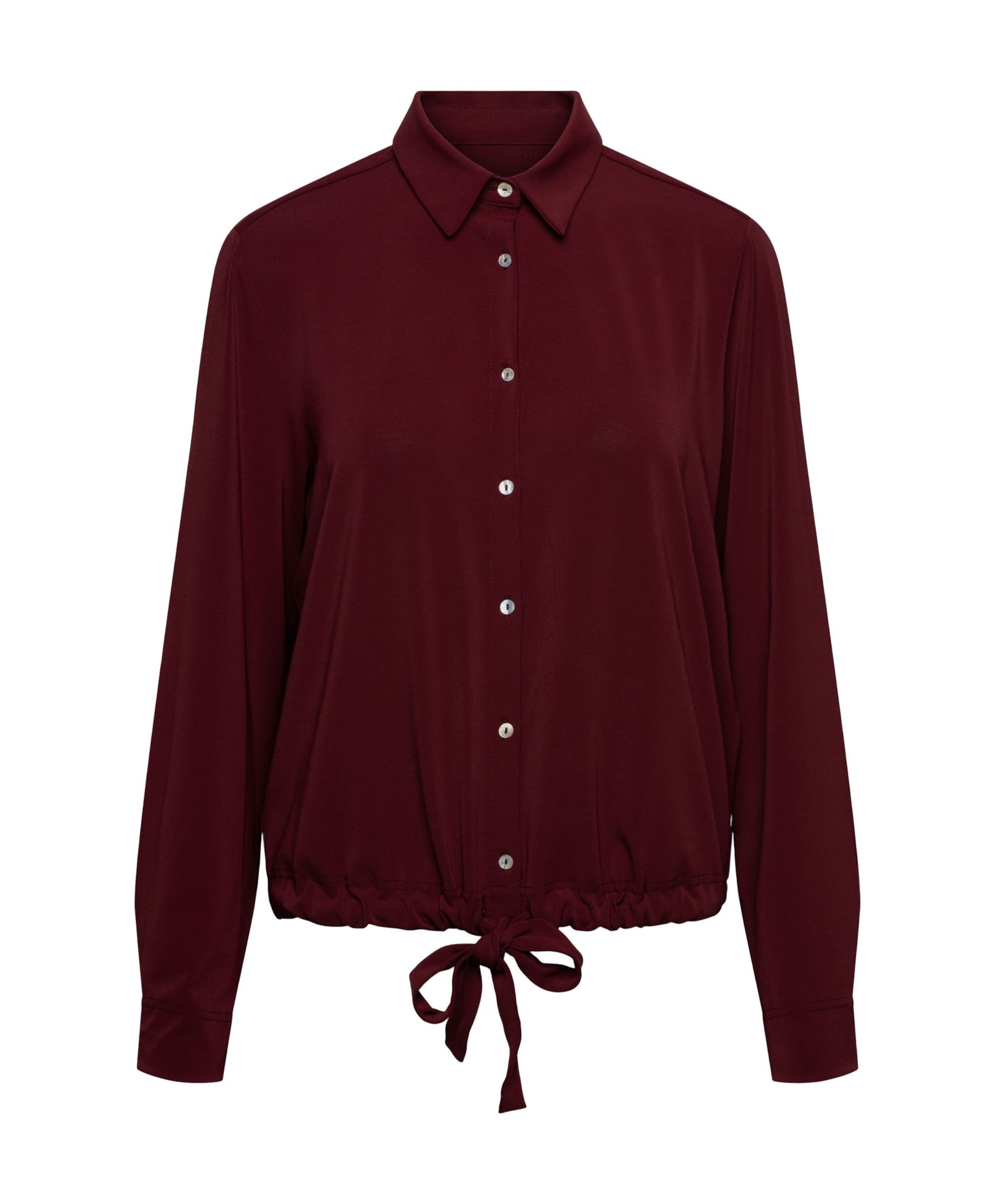 Dames blouse bordeaux