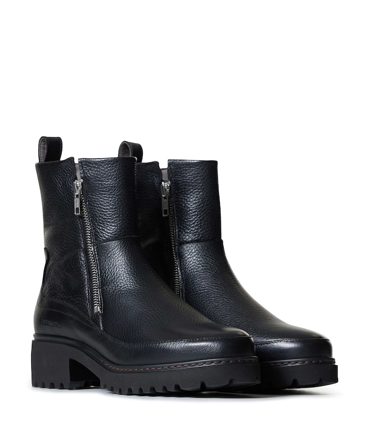 Coco dames enkellaarzen zwart