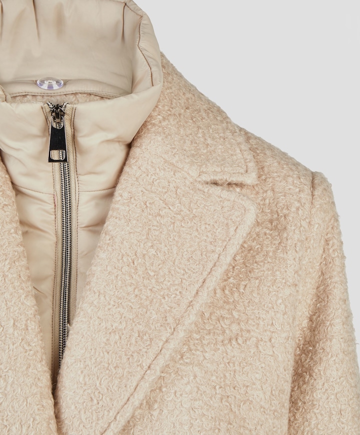 Dames jas beige