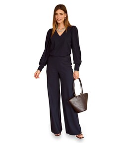 Lexie LONG bonded trousers blauw