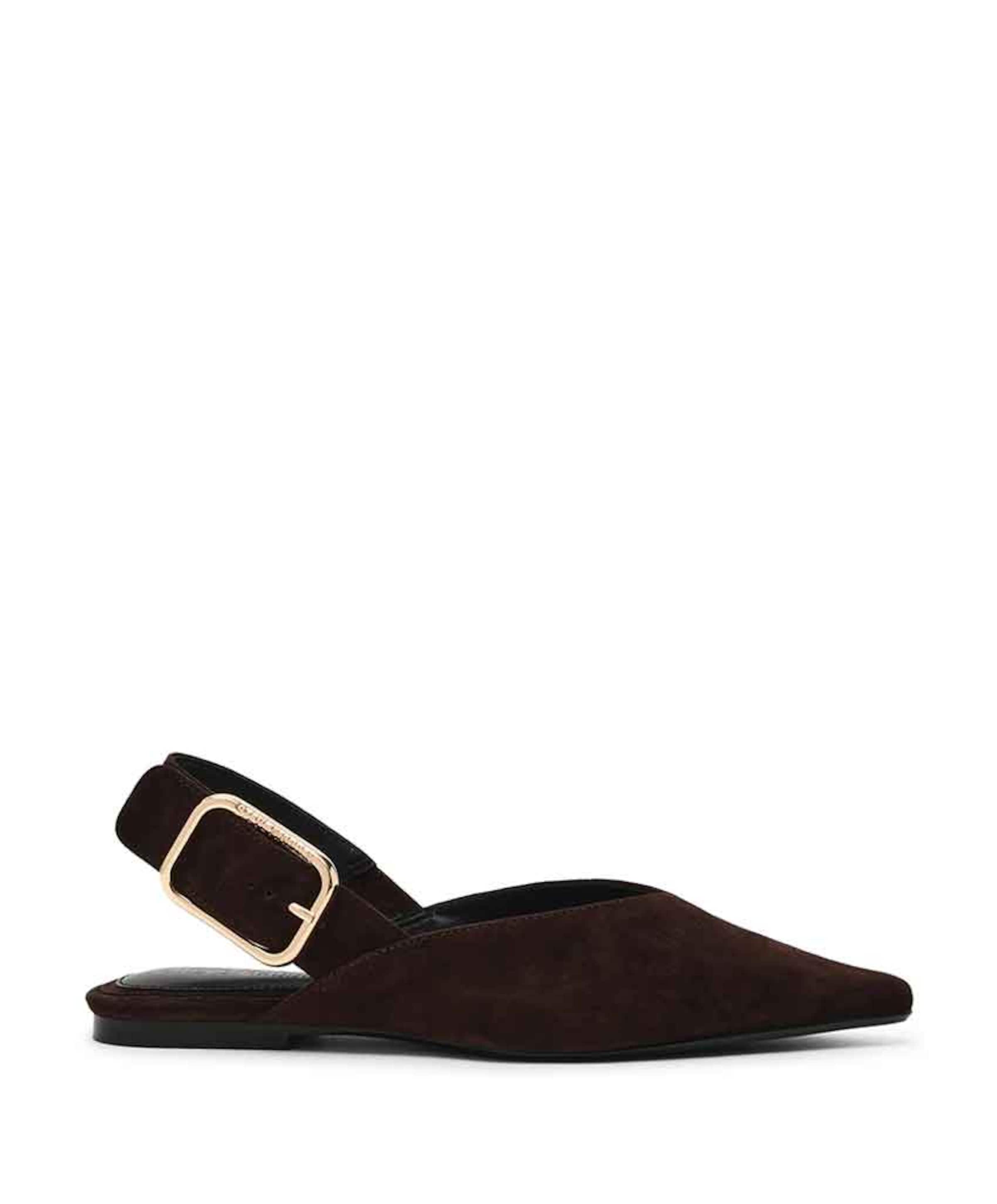 Sianna dames slingbacks bruin
