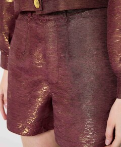 Riley korte broek bordeaux