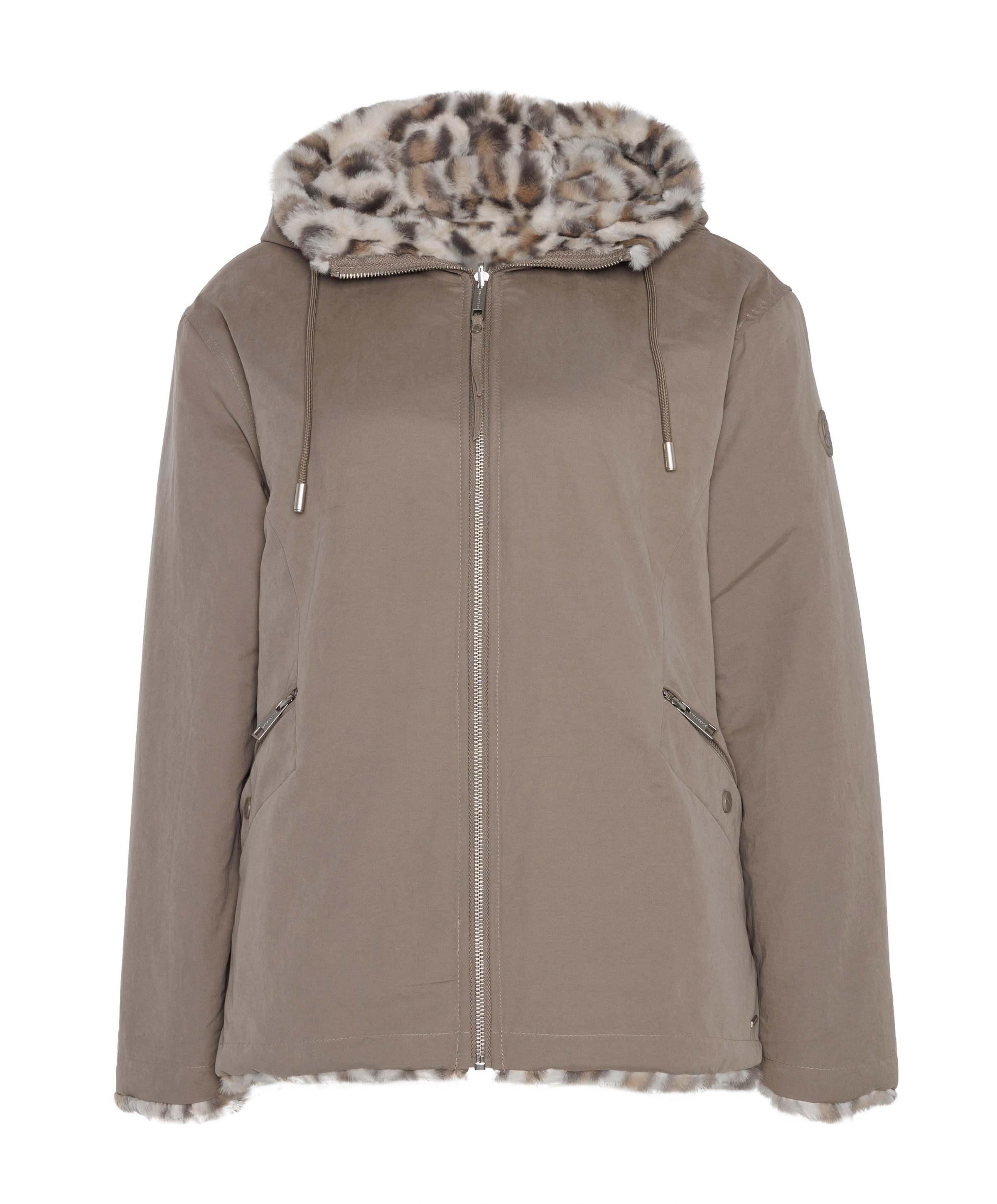 Dames jas beige