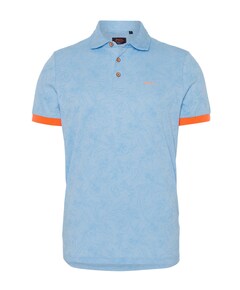 Heren polo blauw
