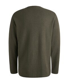 Heren longsleeve groen