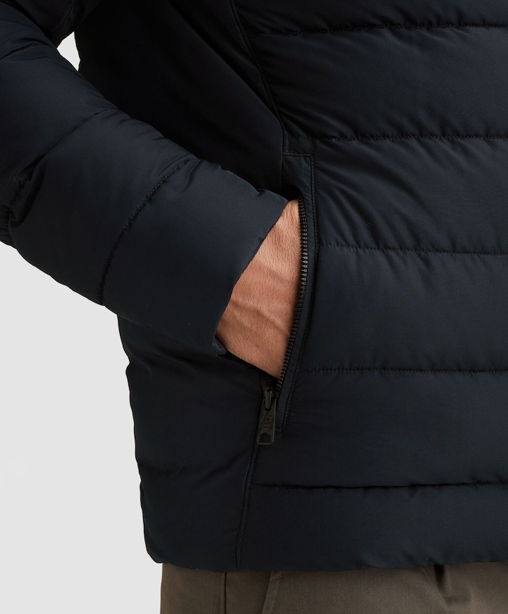 Heren jas blauw