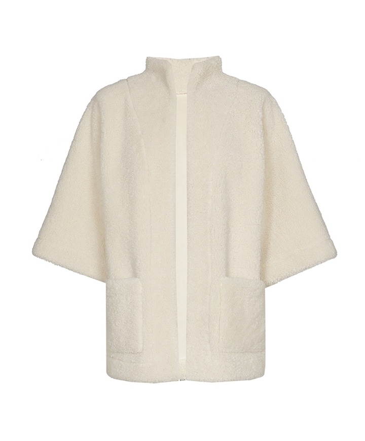 Dames bodywarmer ecru