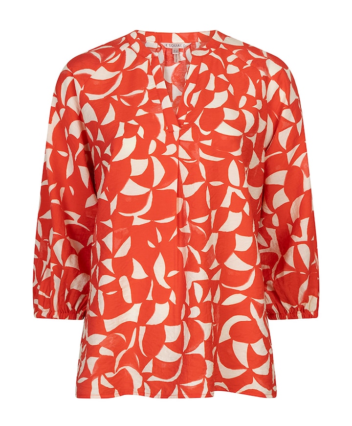 Dames blouse rood