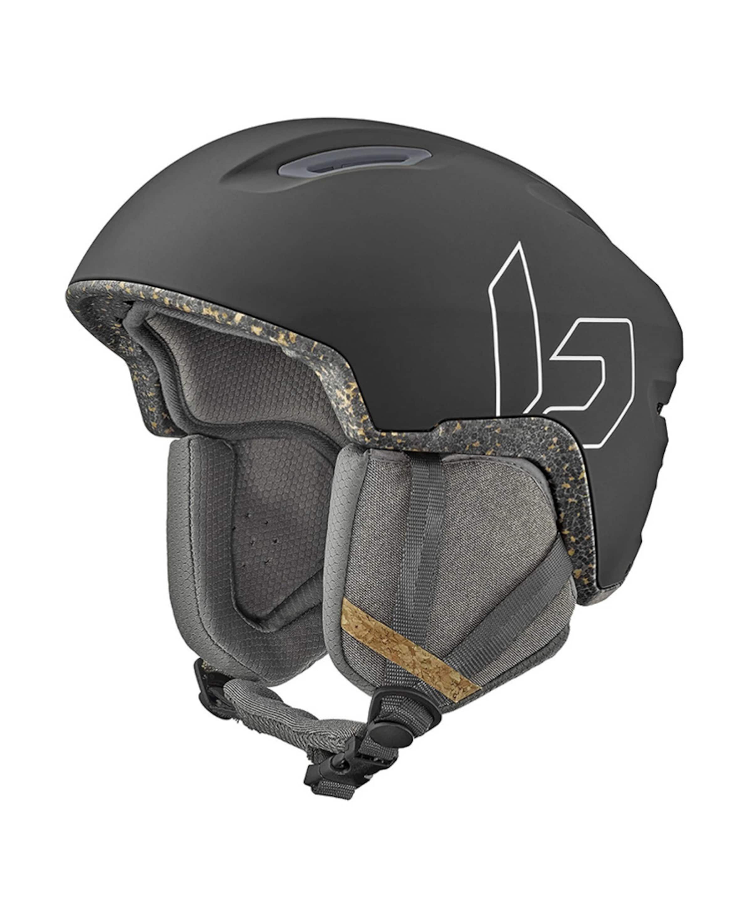 Skihelm uniseks zwart