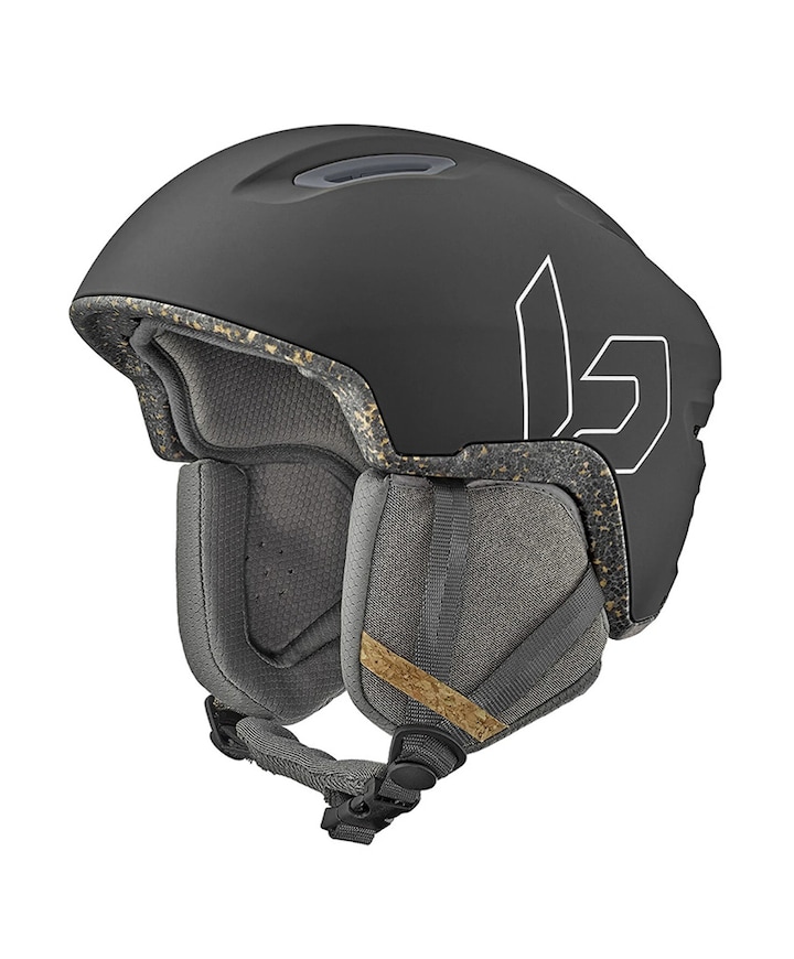 Skihelm uniseks zwart