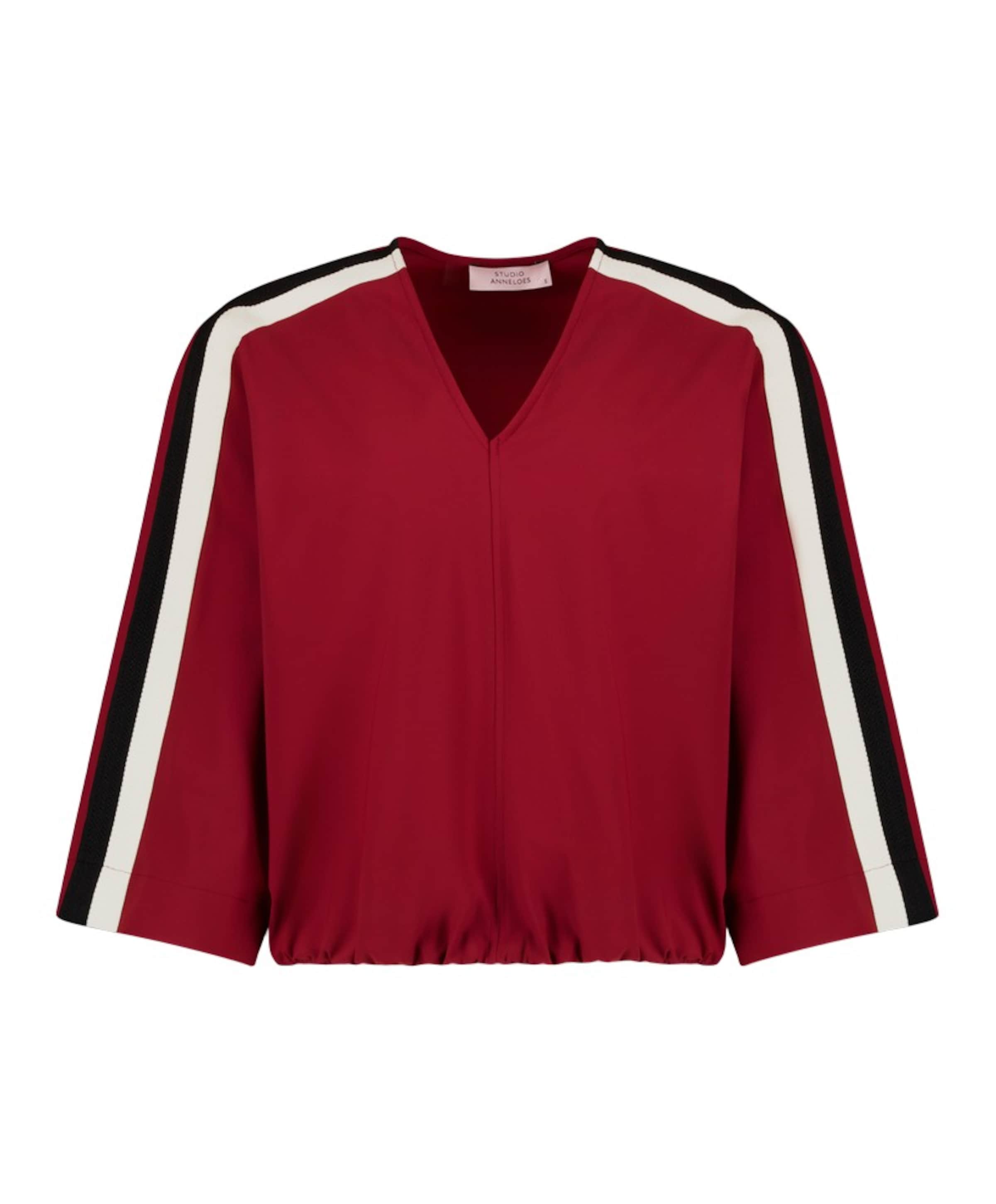 Dames top bordeaux