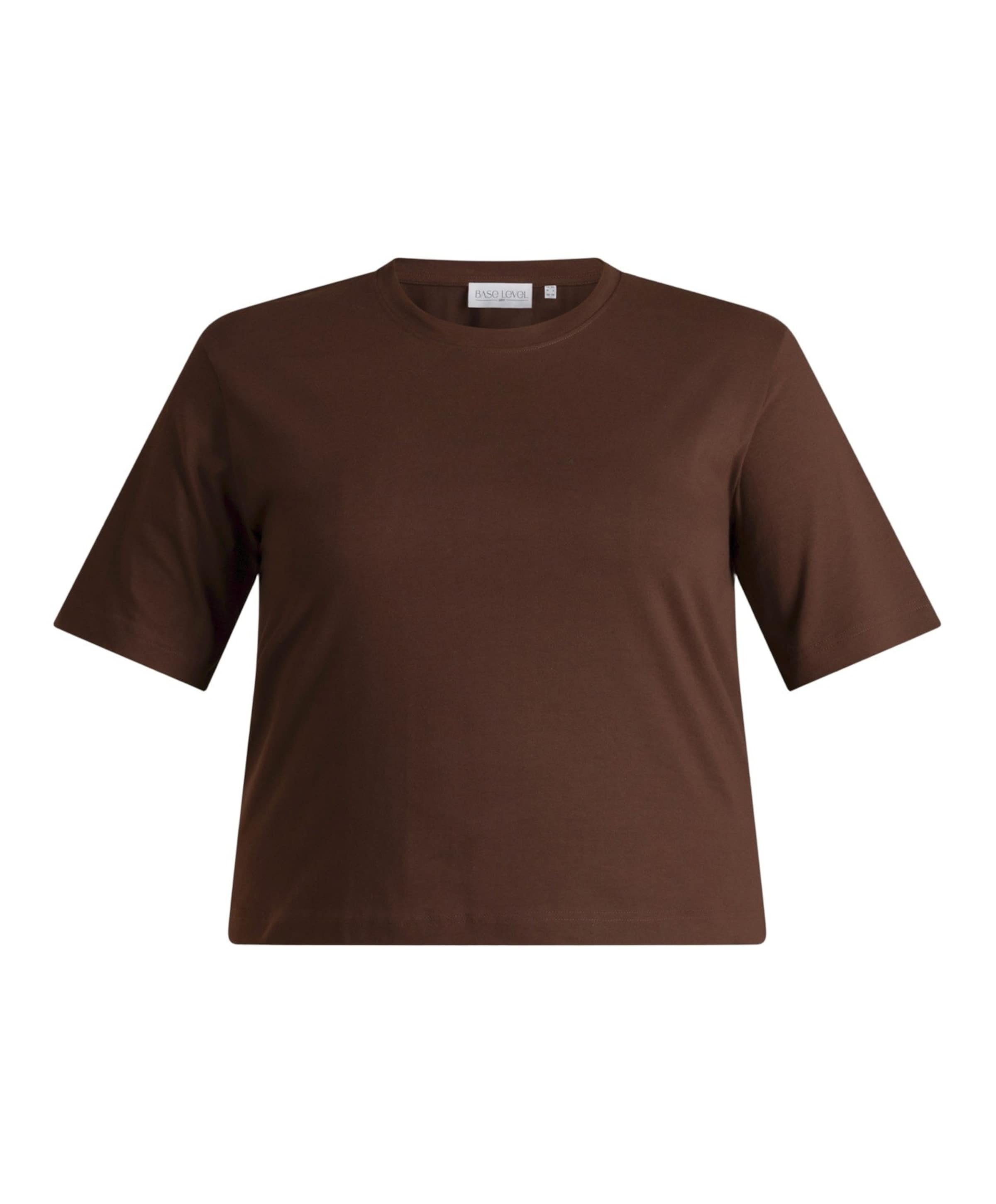 Dames T-shirt bruin