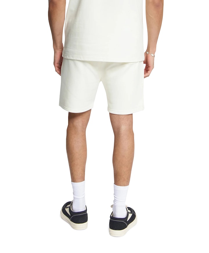 Croyez Overlay Fraternite Shorts heren korte broek ecru