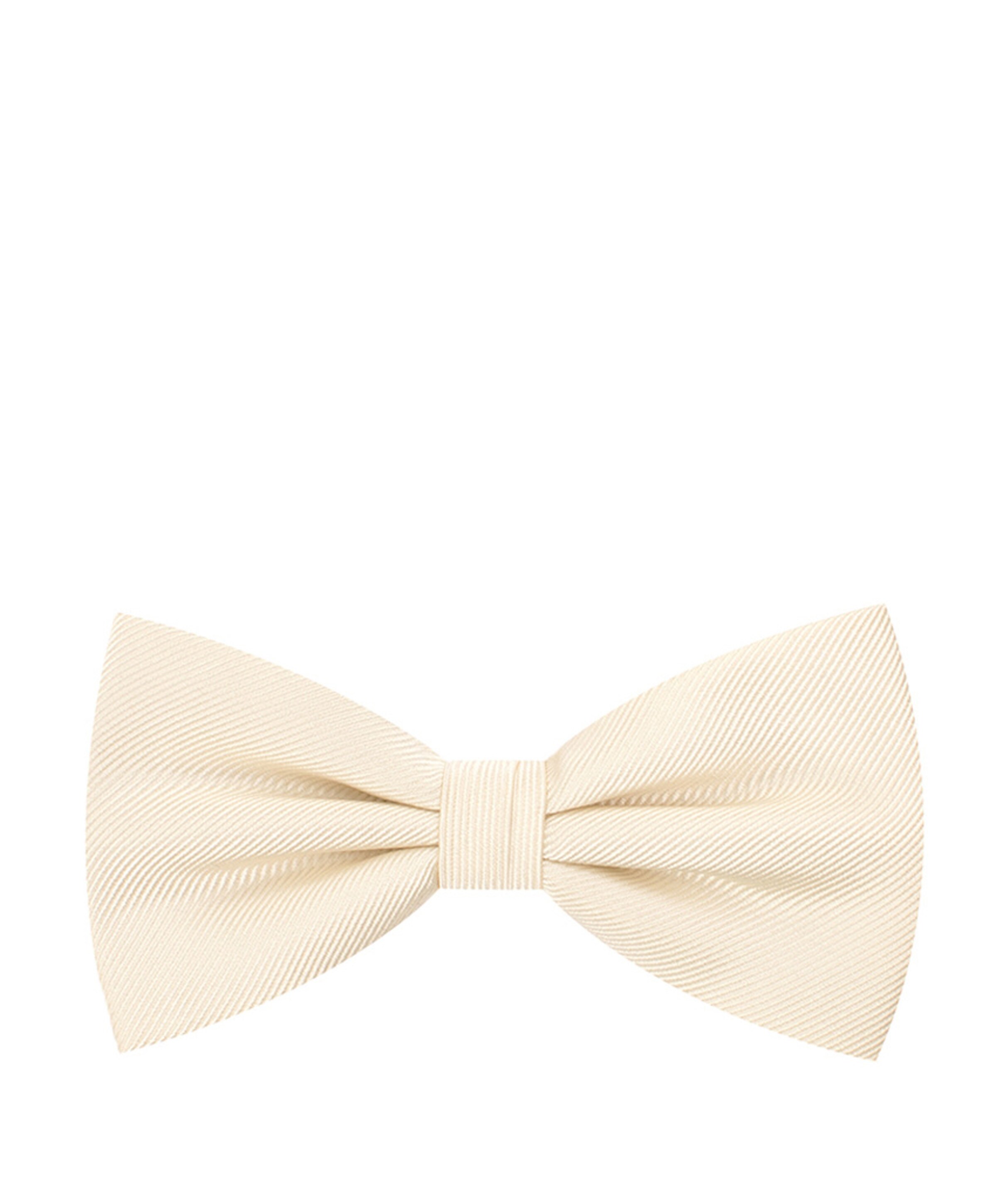 Heren vlinderstrikje ecru