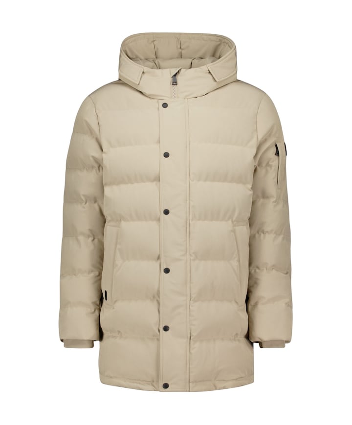 Heren jas beige