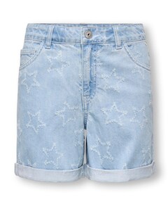 KOGVEGA HW STAR MOM DNM SHORTS QYT meisjes korte broek blauw