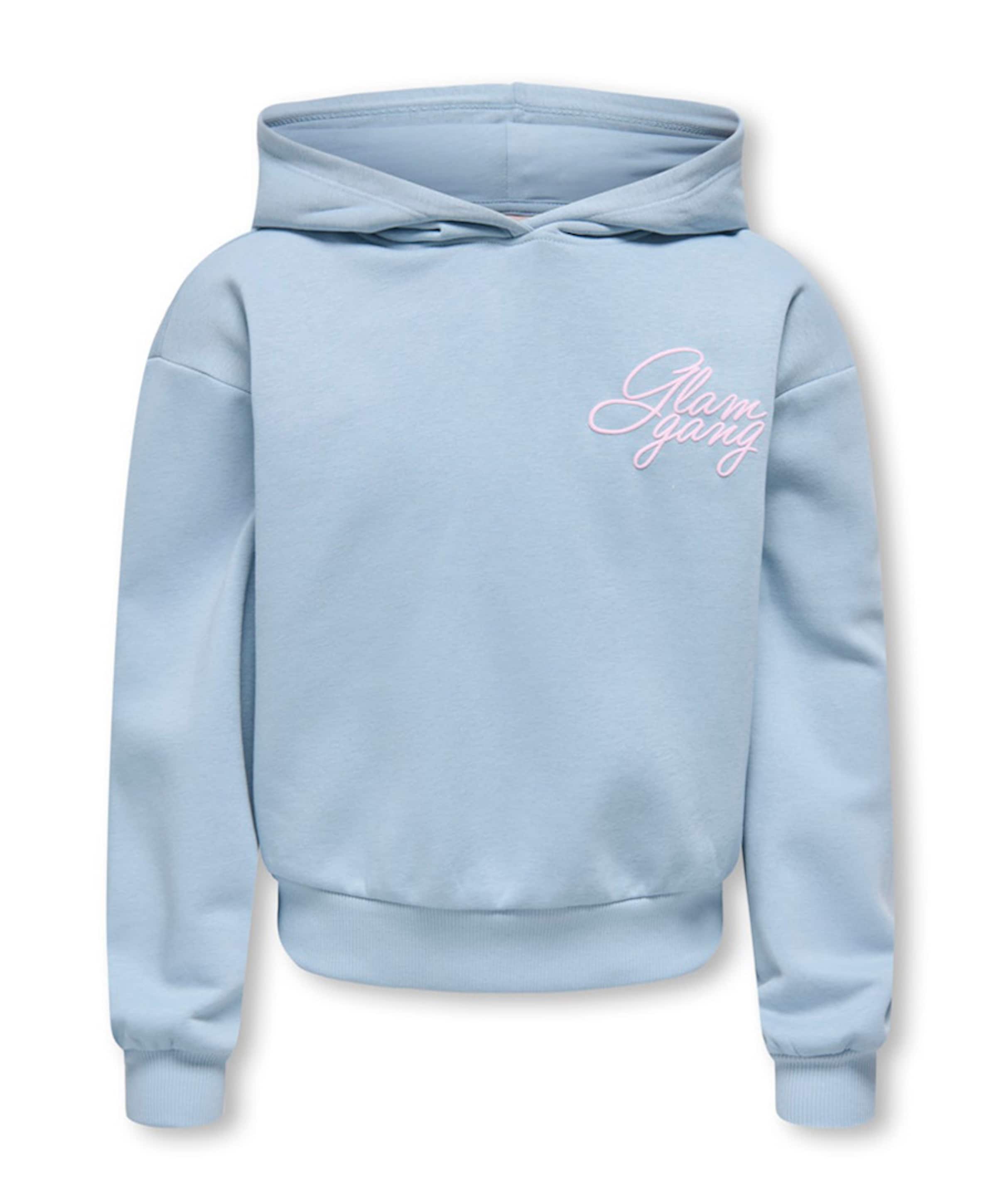 Meisjes hoodie blauw