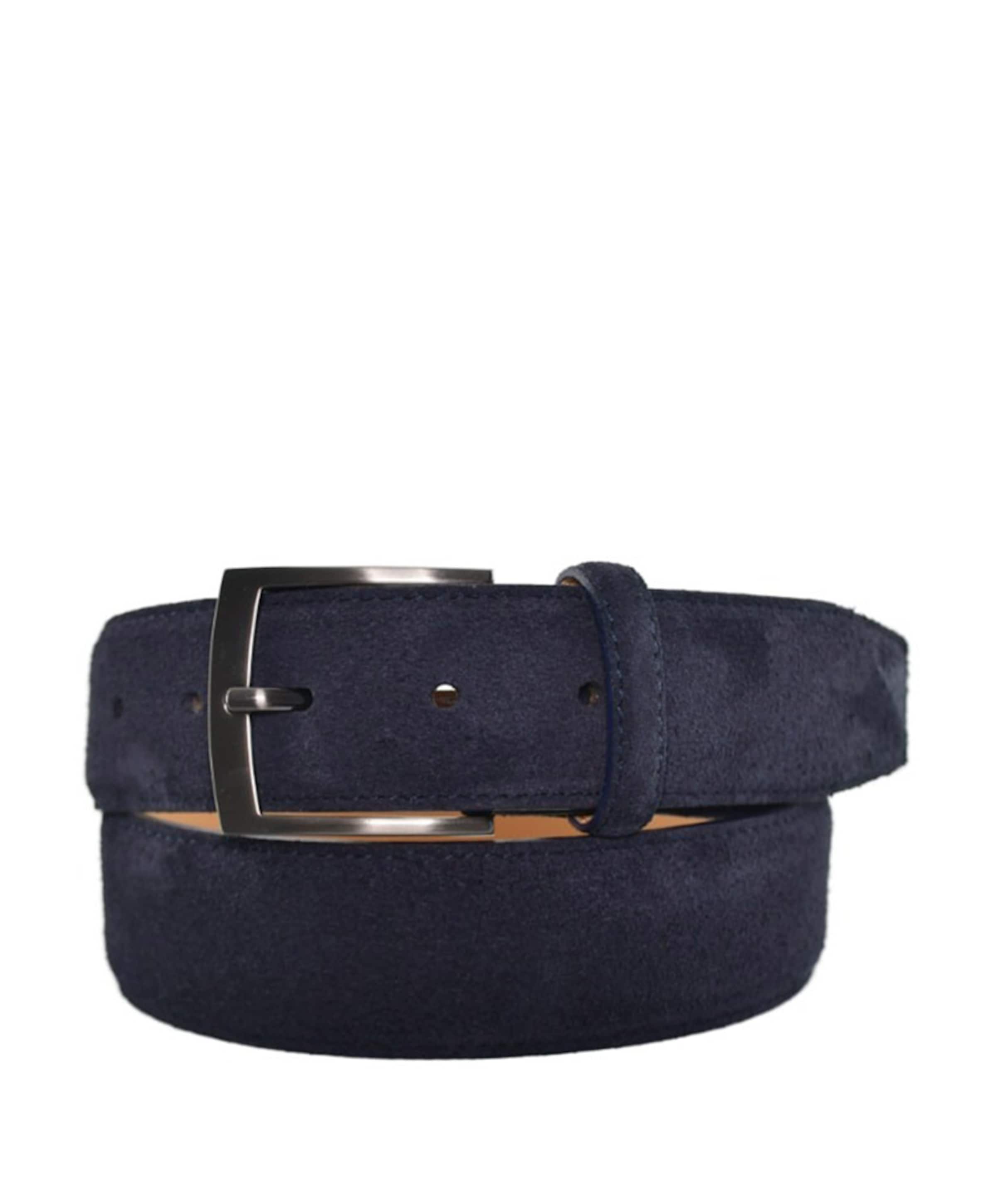 Heren riem blauw