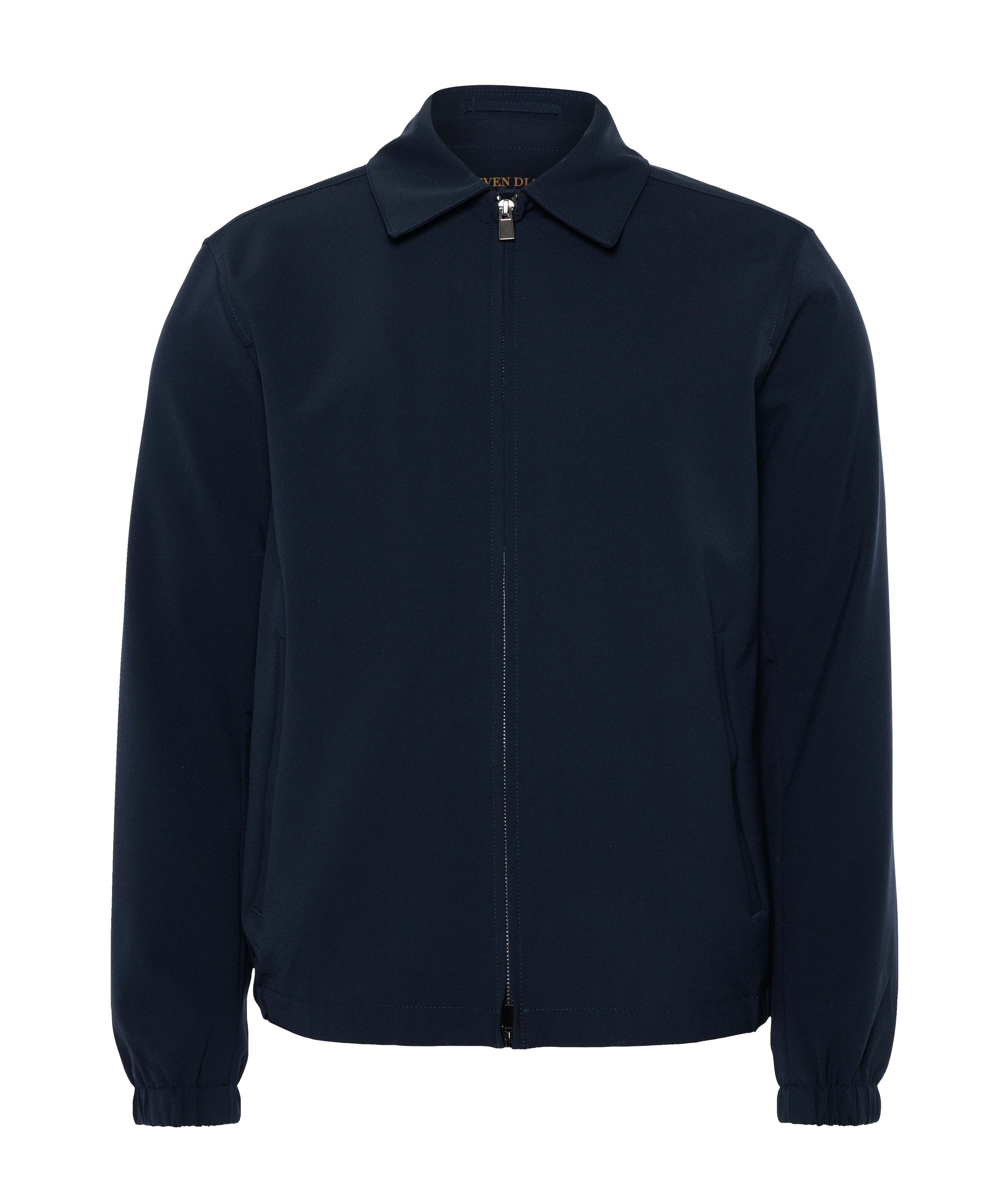 Heren overshirt blauw