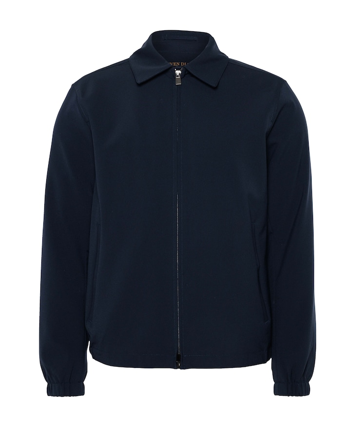 Heren overshirt blauw