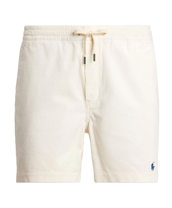 Flat heren korte broek ecru