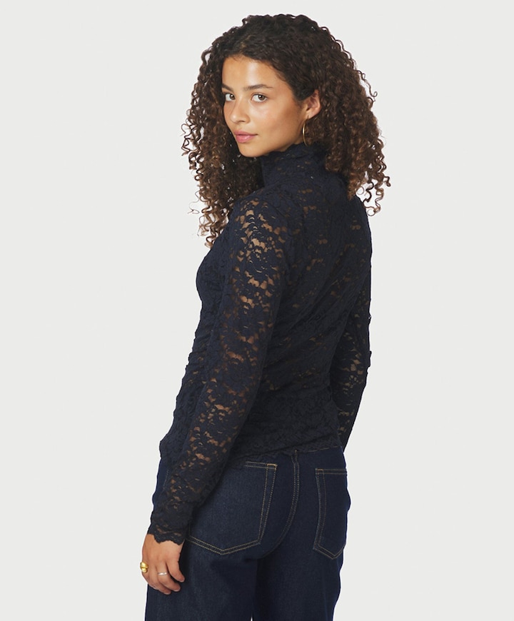 Dames top blauw