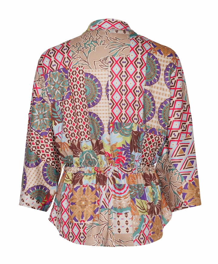 Dames blouse multicolor