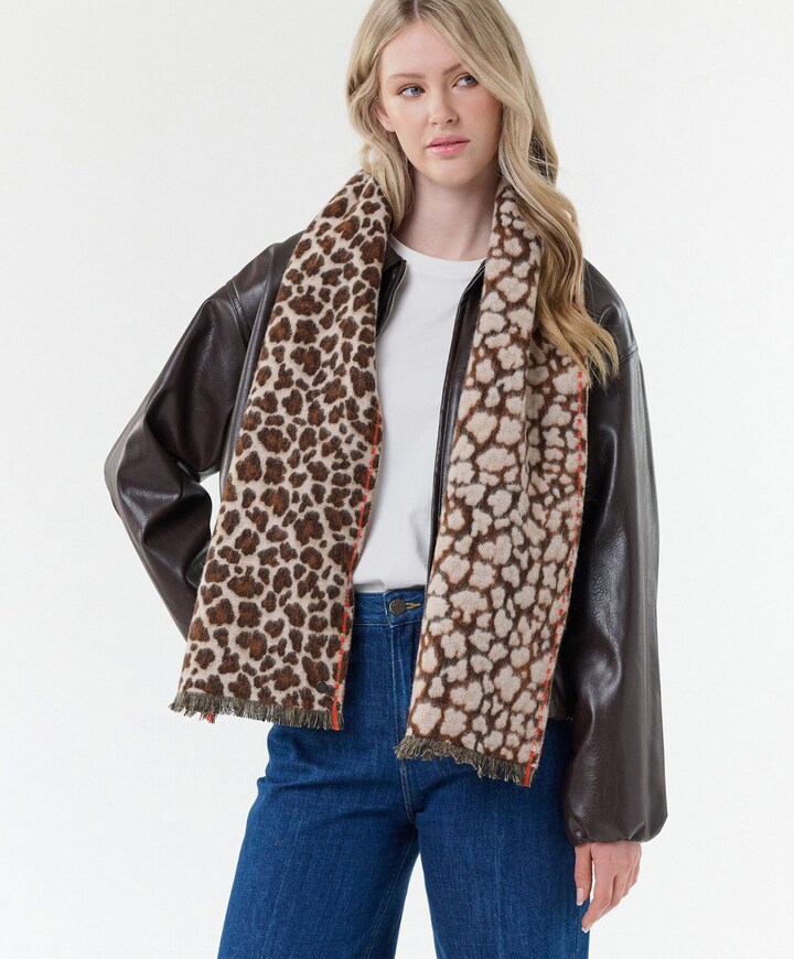 Dames sjaal beige