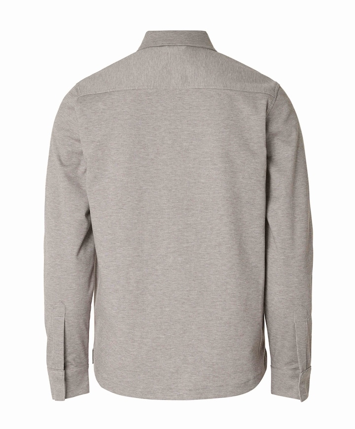 Heren overshirt beige