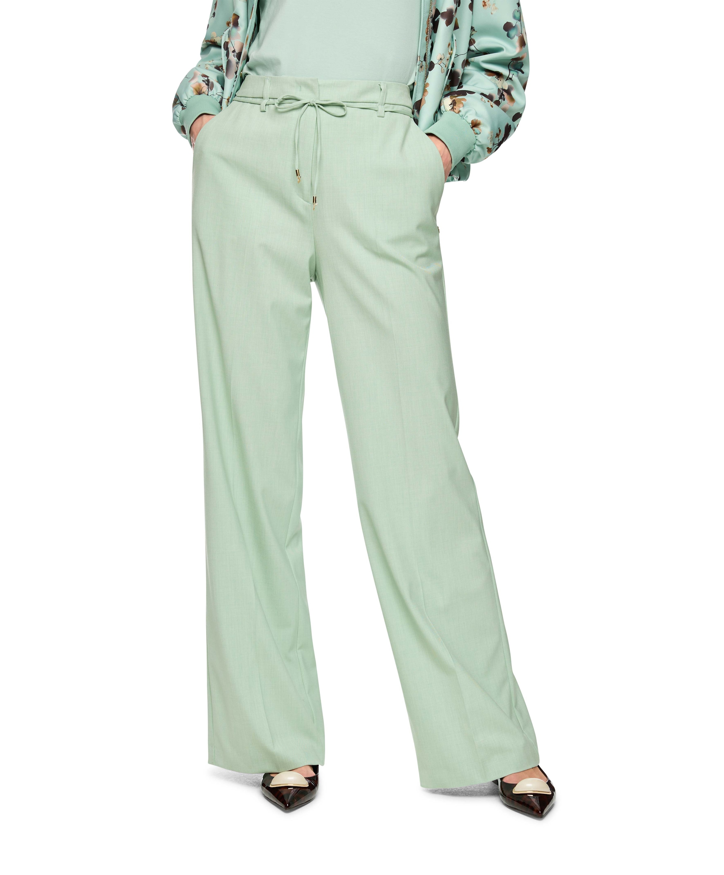 WARRI dames pantalon groen