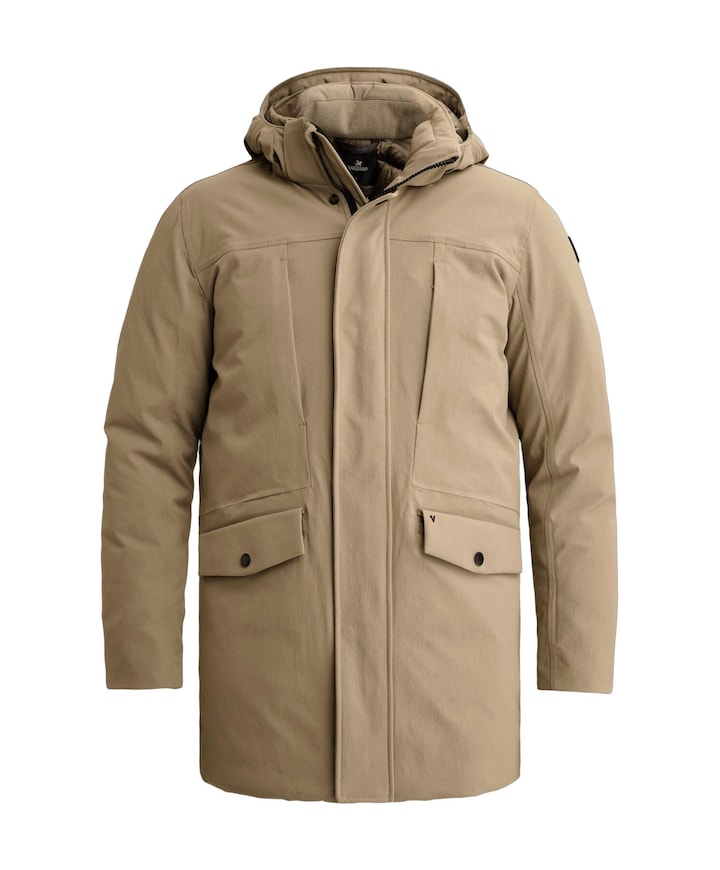Heren jas beige