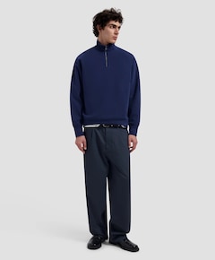 Heren sweater blauw