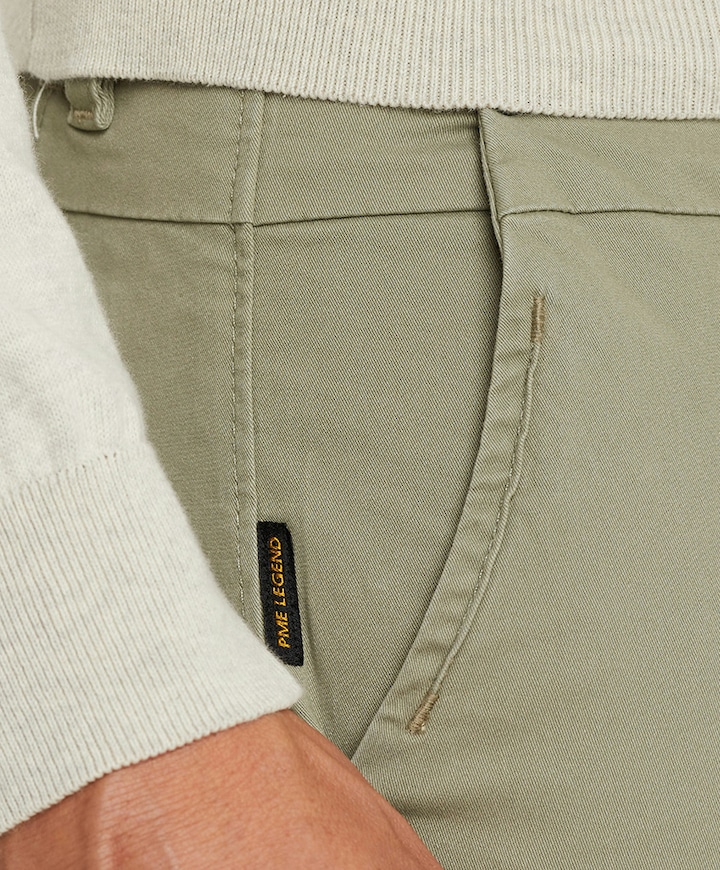 AMERICAN CLASSIC CHINO heren broek grijs