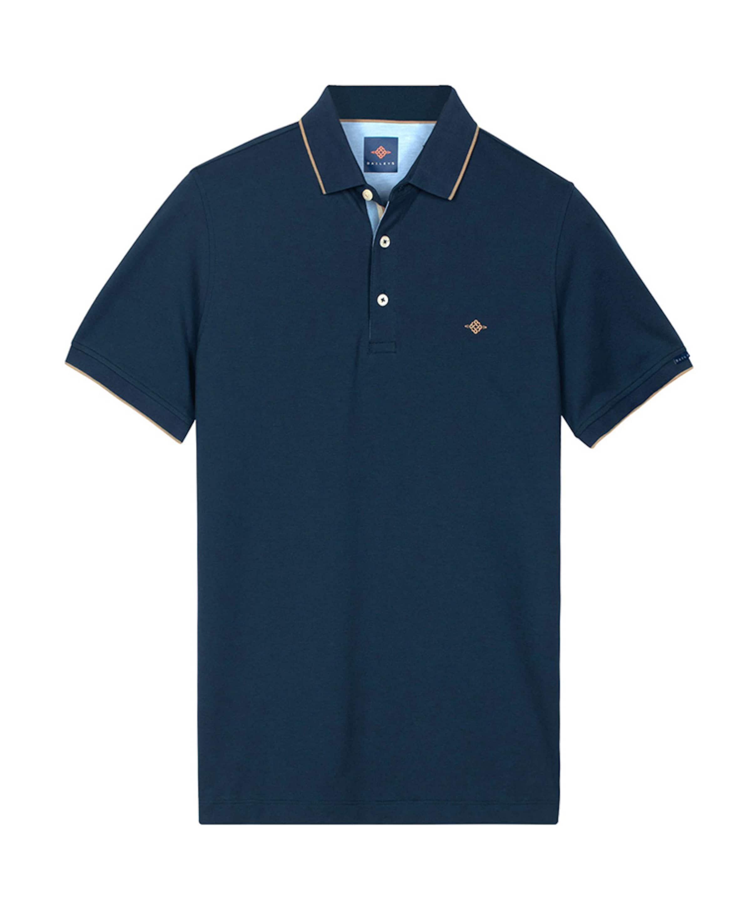 Heren polo blauw