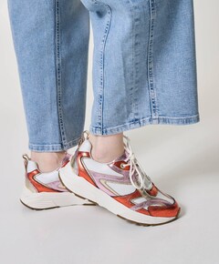 Brooklyn dames sneakers rood