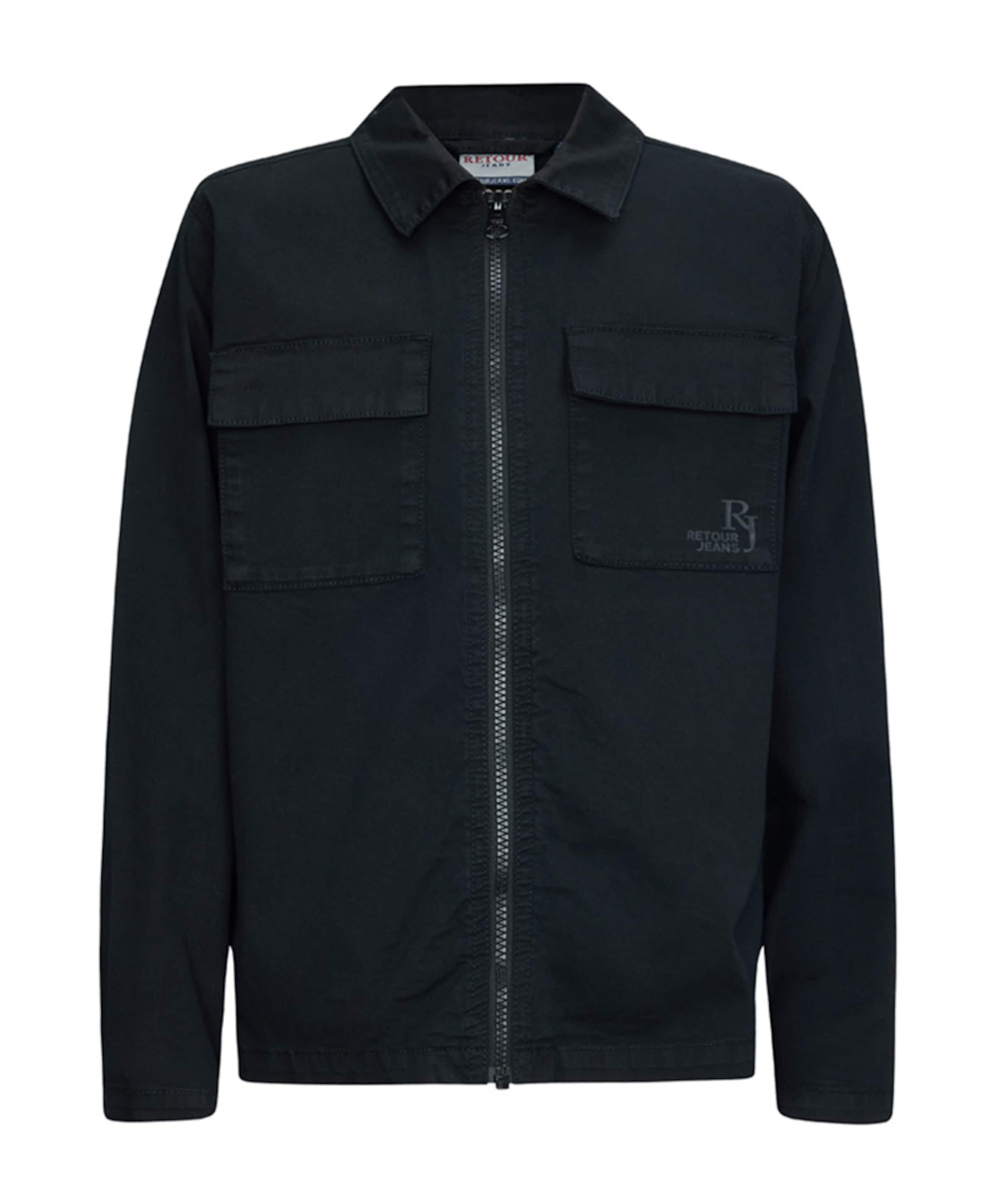 Overhemd lange mouw zwart