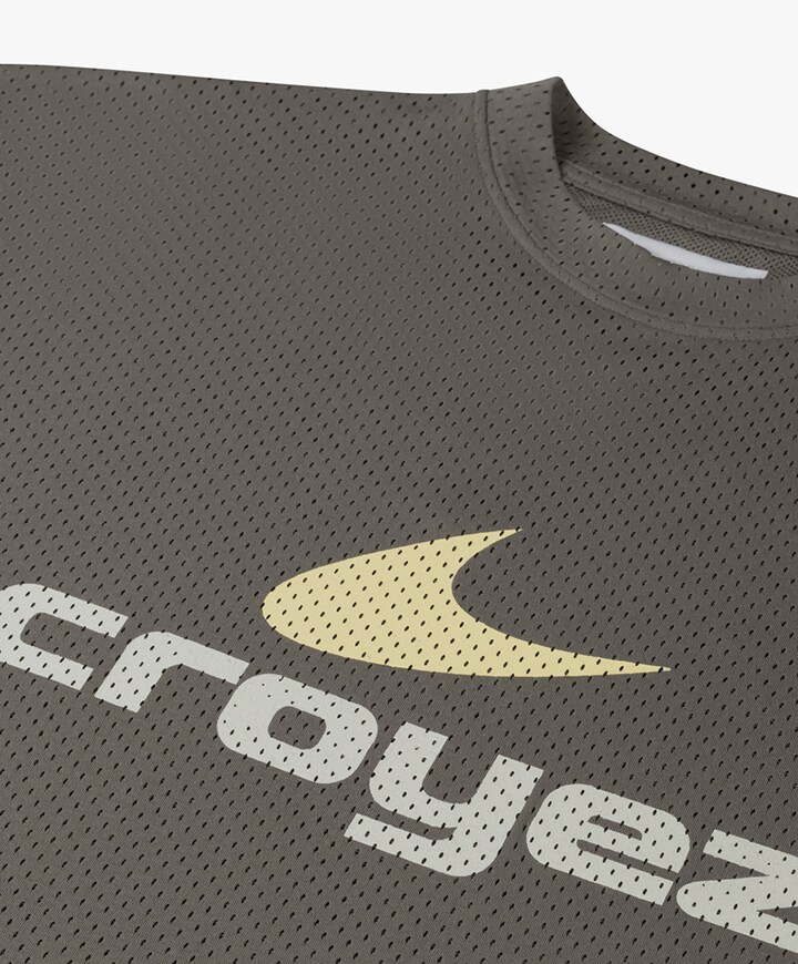 Heren longsleeve bruin