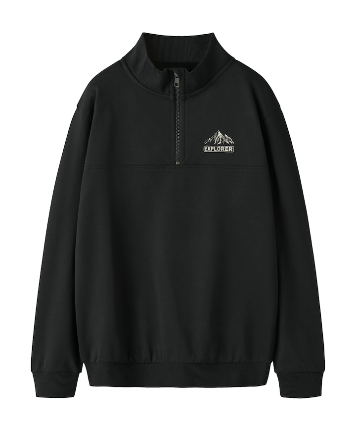 Jongens sweater zwart