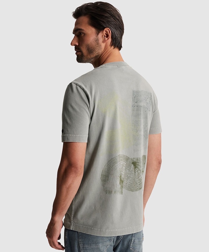 Heren T-shirt grijs